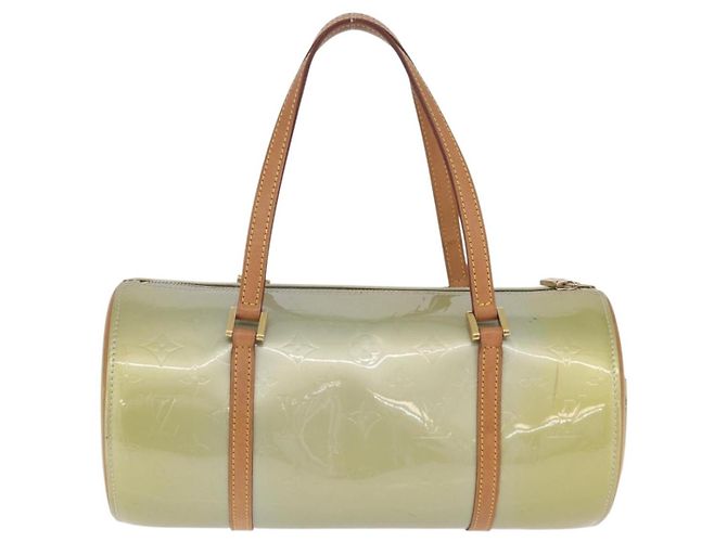 LOUIS VUITTON Monogram Vernis Bedford Hand Bag Gris M91130 LV Auth 201184 Grigio - vista 3