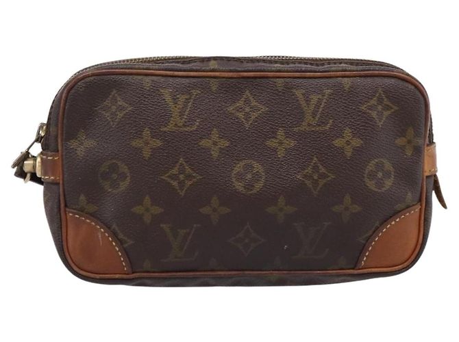 LOUIS VUITTON Monogram Marly Dragonne PM Clutch Bag M51827 LV Auth 204218 Monogramma - vista 13