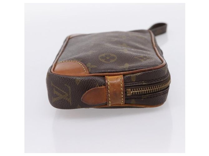 LOUIS VUITTON Monogram Marly Dragonne PM Clutch Bag M51827 LV Auth 204218 Monogramma - vista 4