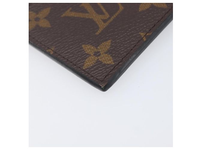 LOUIS VUITTON Monogram Macassar Coin Card Holder Green M82913 LV Auth 203665A Verde Monogramma - vista 16
