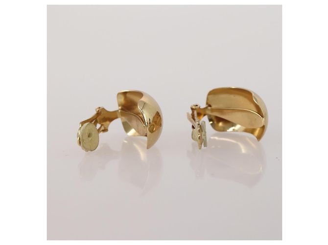 Christian Dior Cuffs Ohrringe Metall 3er Set Goldfarben Auth BA15051 - Ansicht 11