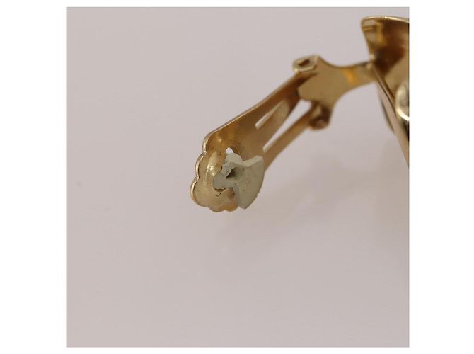 Christian Dior Cuffs Ohrringe Metall 3er Set Goldfarben Auth BA15051 - Ansicht 12