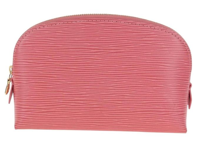 LOUIS VUITTON Epi Pochette Cosmetic PM Pouch Eugenie Pink M15198 LV Auth ki6851M - vista 13