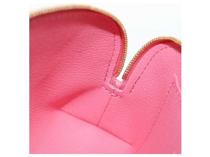 LOUIS VUITTON Epi Pochette Cosmetic PM Pouch Eugenie Pink M15198 LV Auth ki6851M - vista 19