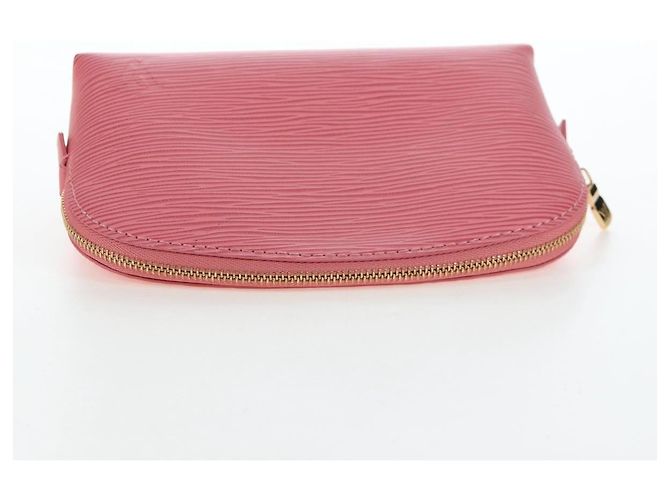 LOUIS VUITTON Epi Pochette Cosmetic PM Pouch Eugenie Pink M15198 LV Auth ki6851M - vista 5