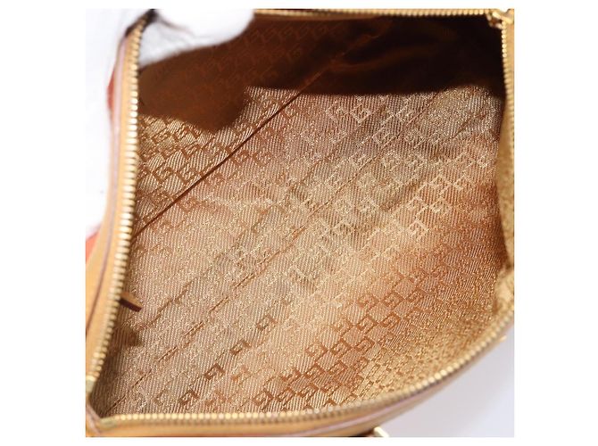 Borsa GUCCI Suede Orange Tono Oro 000 0851 Auth SW2761 Arancione - vista 10