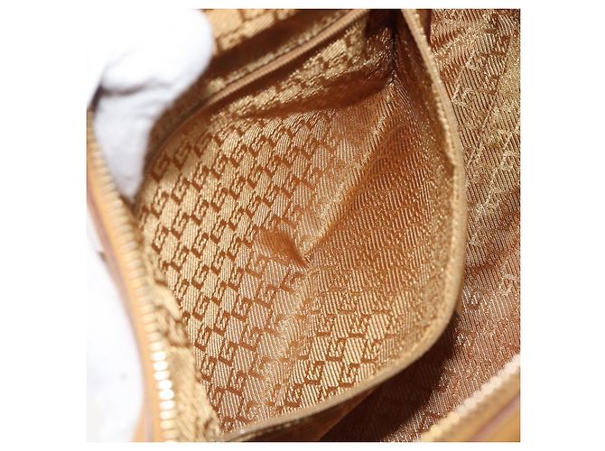 Borsa GUCCI Suede Orange Tono Oro 000 0851 Auth SW2761 Arancione - vista 11