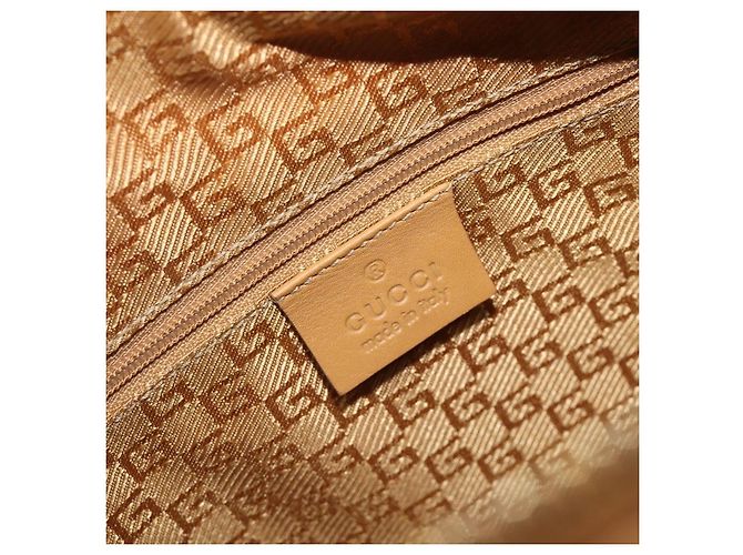 Borsa GUCCI Suede Orange Tono Oro 000 0851 Auth SW2761 Arancione - vista 21