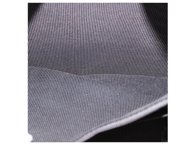 Hermès HERMES Her Line Tote MM Tote Bag Canvas Gray Silver Auth 204044 Braun Silber - Ansicht 28