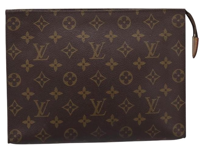 LOUIS VUITTON Monogram Poche Toilette 26 Pouch M47542 LV Auth 201448 Monogramma - vista 13