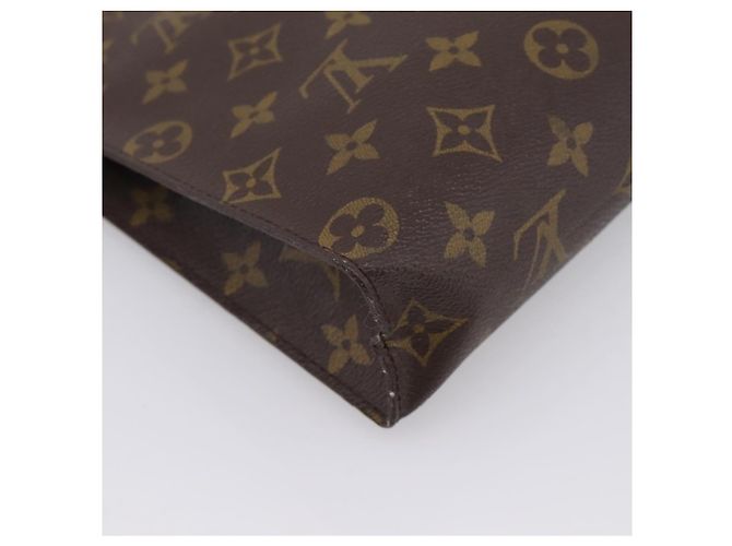 LOUIS VUITTON Monogram Poche Toilette 26 Pouch M47542 LV Auth 201448 Monogramma - vista 16