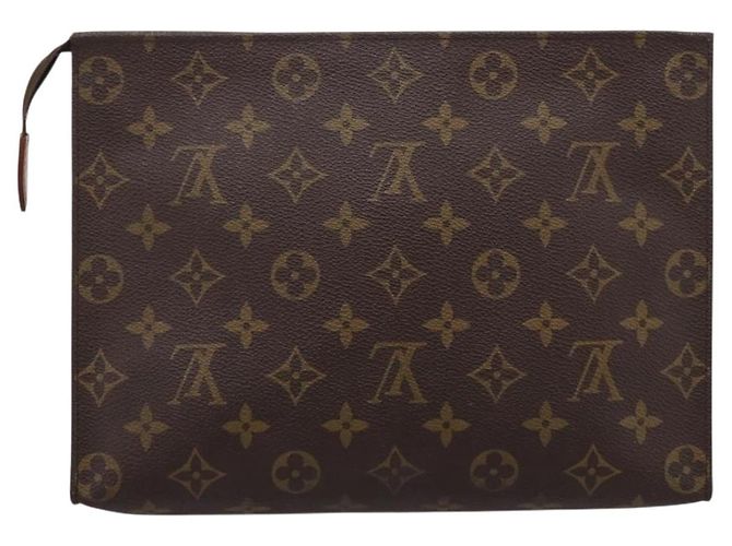 LOUIS VUITTON Monogram Poche Toilette 26 Pouch M47542 LV Auth 201448 Monogramma - vista 2
