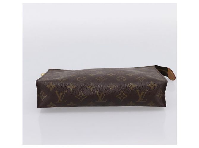 LOUIS VUITTON Monogram Poche Toilette 26 Pouch M47542 LV Auth 201448 Monogramma - vista 6