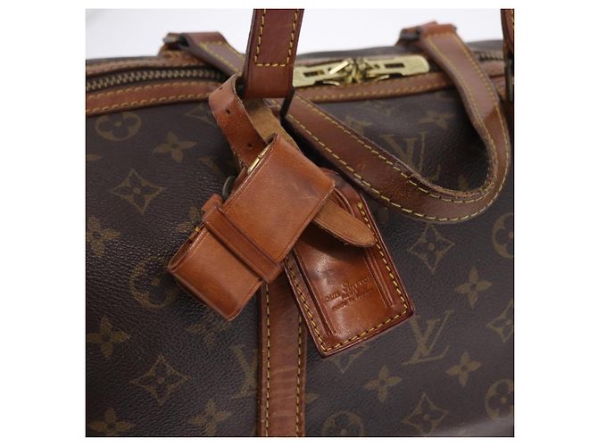 LOUIS VUITTON Monogram Sac Souple 35 Boston Bag M41626 LV Auth 200191 Monogramma - vista 11