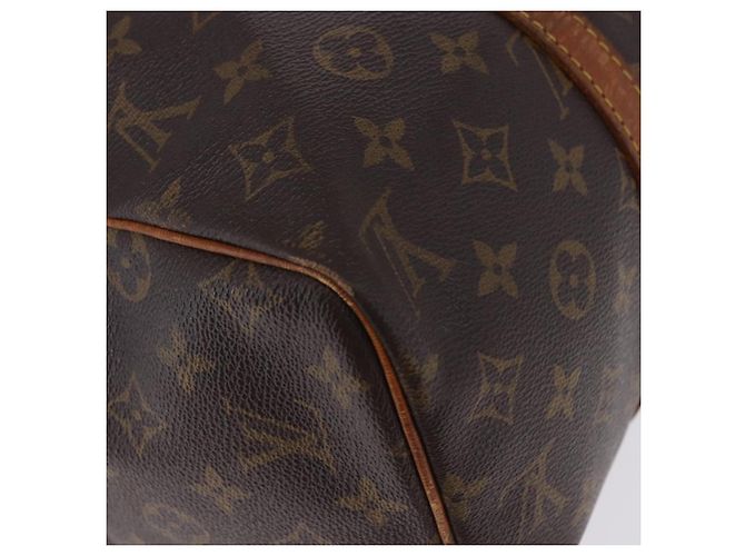 LOUIS VUITTON Monogram Sac Souple 35 Boston Bag M41626 LV Auth 200191 Monogramma - vista 15