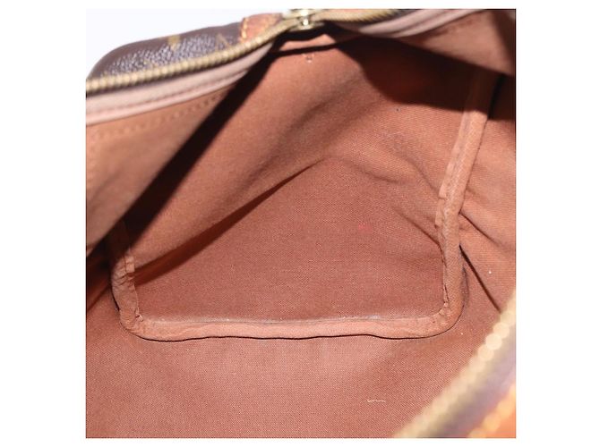 LOUIS VUITTON Monogram Sac Souple 35 Boston Bag M41626 LV Auth 200191 Monogramma - vista 18