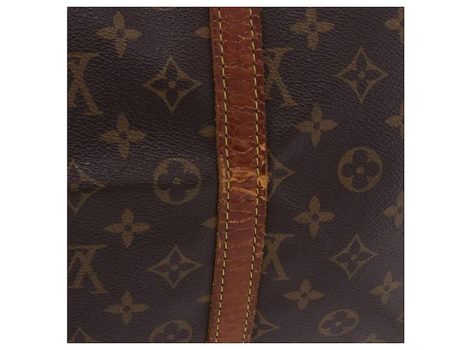 LOUIS VUITTON Monogram Sac Souple 35 Boston Bag M41626 LV Auth 200191 Monogramma - vista 3