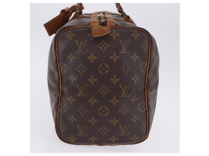 LOUIS VUITTON Monogram Sac Souple 35 Boston Bag M41626 LV Auth 200191 Monogramma - vista 4