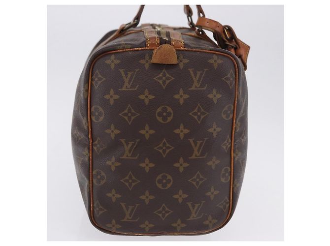 LOUIS VUITTON Monogram Sac Souple 35 Boston Bag M41626 LV Auth 200191 Monogramma - vista 5