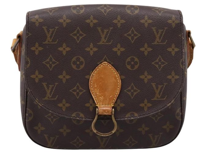 LOUIS VUITTON Monogram Saint Cloud GM Shoulder Bag M51242 LV Auth ka6274 Monograma - vista 13