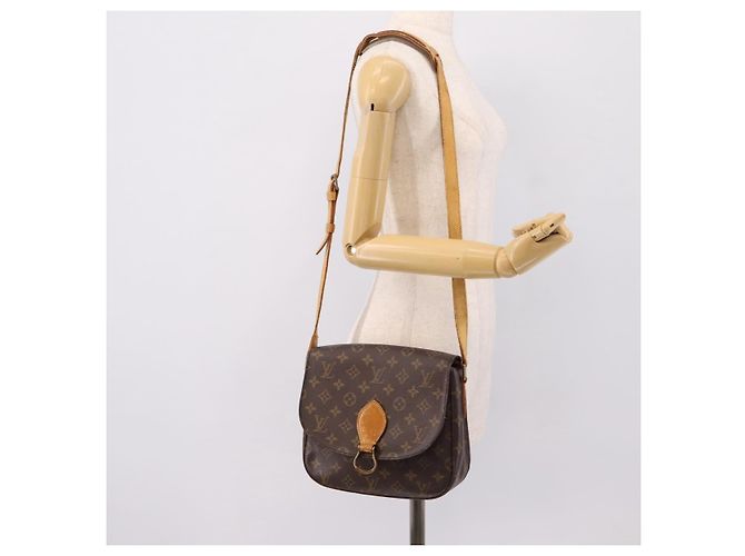 LOUIS VUITTON Monogram Saint Cloud GM Shoulder Bag M51242 LV Auth ka6274 Monograma - vista 28