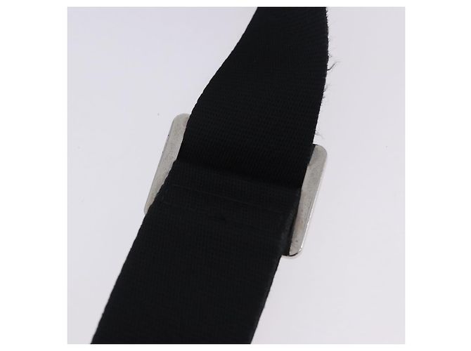 LOEWE Schultertasche aus Leder Schwarz Silber Auth ka6220 - Ansicht 10