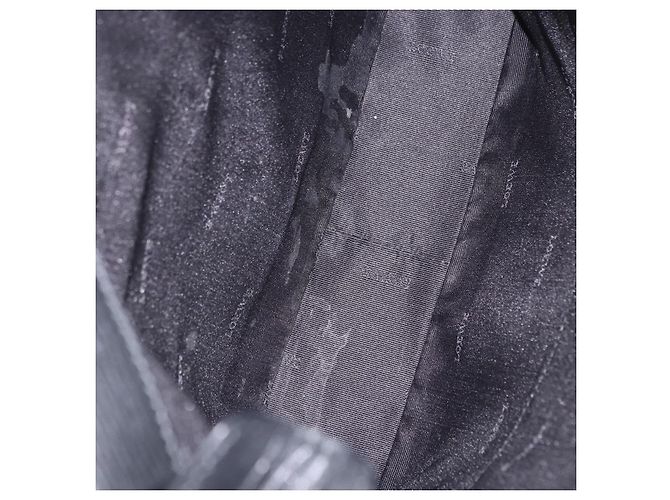 LOEWE Schultertasche aus Leder Schwarz Silber Auth ka6220 - Ansicht 11