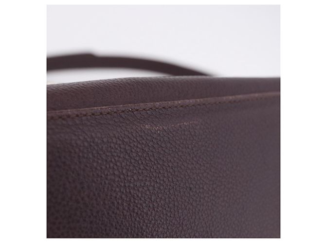 Autre Marque Borsa a mano SAINT LAURENT in pelle 2way Bordeaux tono oro Auth ka6227A Bordò - vista 25