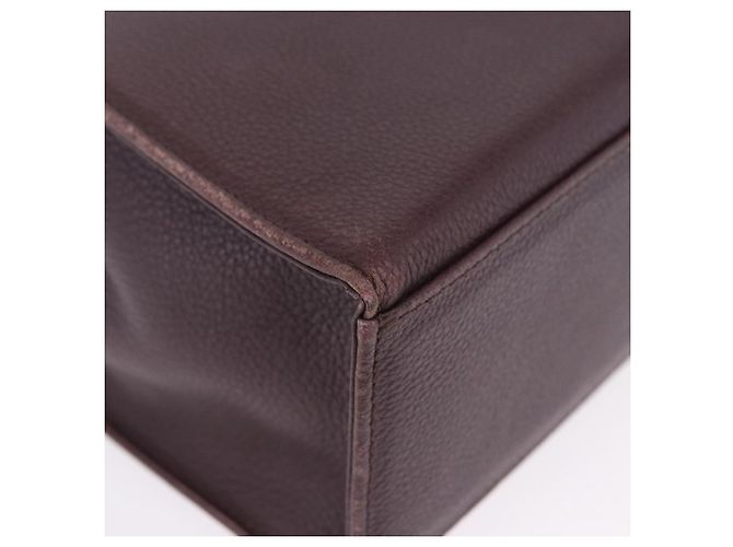 Autre Marque Borsa a mano SAINT LAURENT in pelle 2way Bordeaux tono oro Auth ka6227A Bordò - vista 26