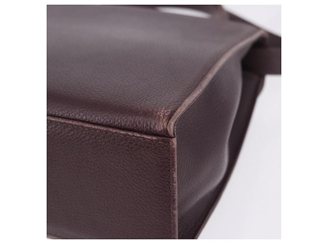 Autre Marque Borsa a mano SAINT LAURENT in pelle 2way Bordeaux tono oro Auth ka6227A Bordò - vista 29