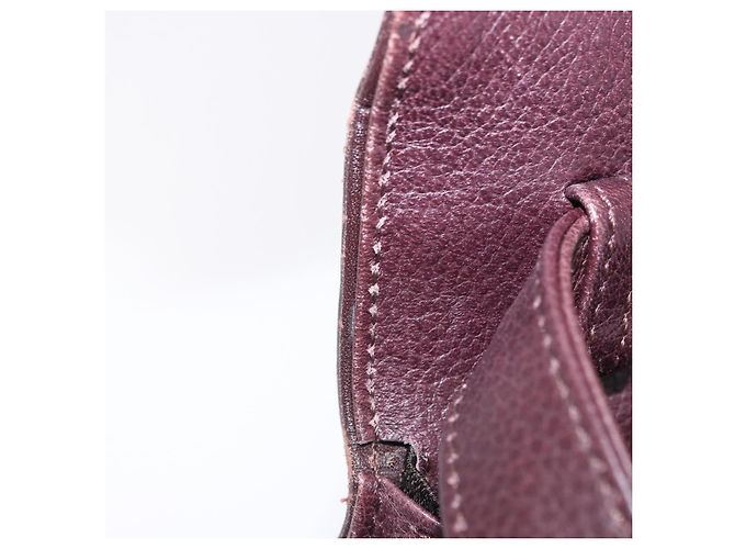 Autre Marque Borsa a mano SAINT LAURENT in pelle 2way Bordeaux tono oro Auth ka6227A Bordò - vista 39