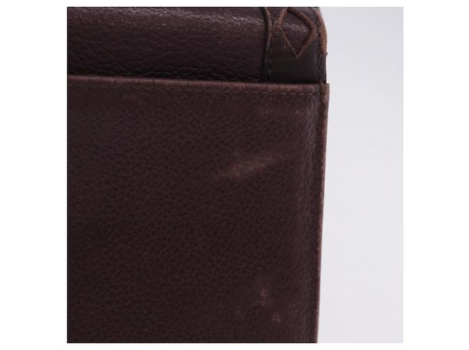 Autre Marque Borsa a mano SAINT LAURENT in pelle 2way Bordeaux tono oro Auth ka6227A Bordò - vista 4