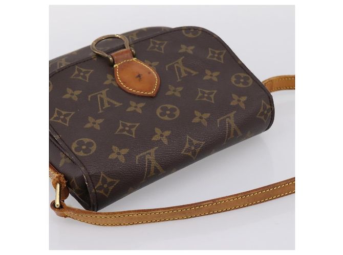 LOUIS VUITTON Monogram Saint Cloud MM Schultertasche M51243 LV Auth LN126 Monogramm - Ansicht 14