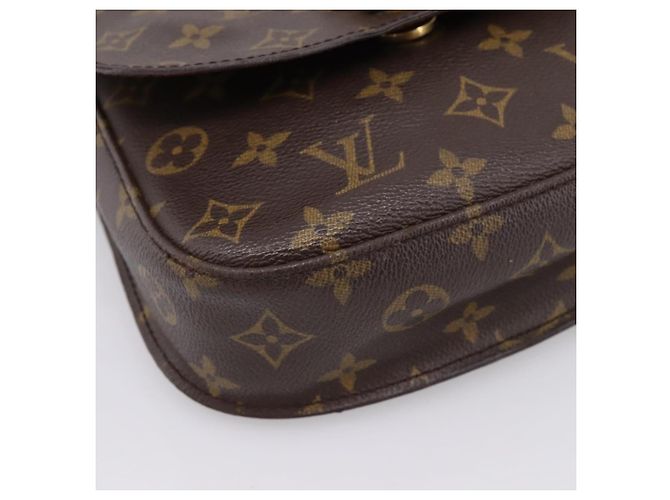 LOUIS VUITTON Monogram Saint Cloud MM Schultertasche M51243 LV Auth LN126 Monogramm - Ansicht 17
