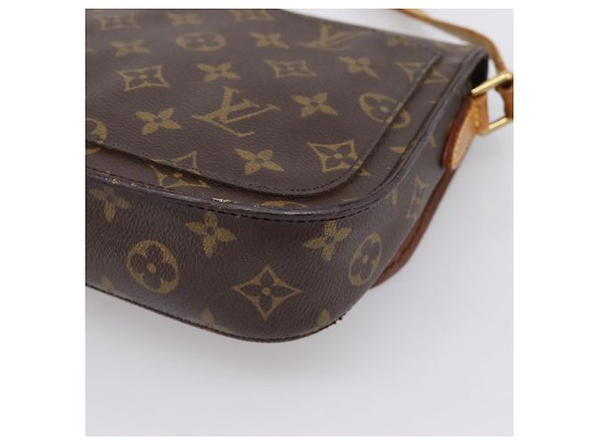 LOUIS VUITTON Monogram Saint Cloud MM Schultertasche M51243 LV Auth LN126 Monogramm - Ansicht 18