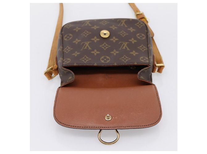 LOUIS VUITTON Monogram Saint Cloud MM Schultertasche M51243 LV Auth LN126 Monogramm - Ansicht 21