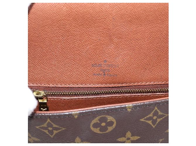 LOUIS VUITTON Monogram Saint Cloud MM Schultertasche M51243 LV Auth LN126 Monogramm - Ansicht 23