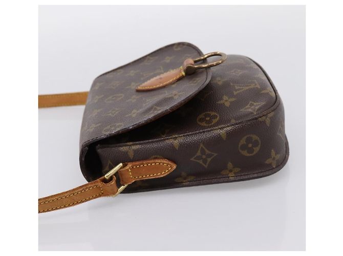 LOUIS VUITTON Monogram Saint Cloud MM Schultertasche M51243 LV Auth LN126 Monogramm - Ansicht 3