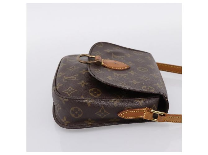 LOUIS VUITTON Monogram Saint Cloud MM Schultertasche M51243 LV Auth LN126 Monogramm - Ansicht 4
