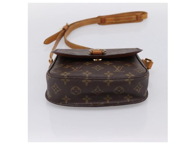 LOUIS VUITTON Monogram Saint Cloud MM Schultertasche M51243 LV Auth LN126 Monogramm - Ansicht 5