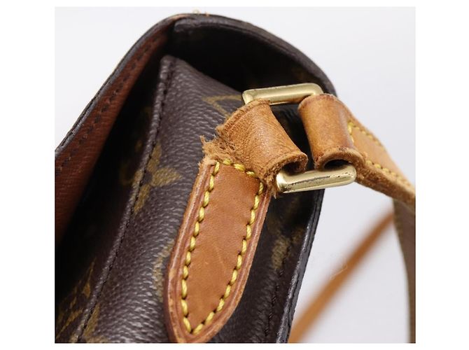 LOUIS VUITTON Monogram Saint Cloud MM Schultertasche M51243 LV Auth LN126 Monogramm - Ansicht 8