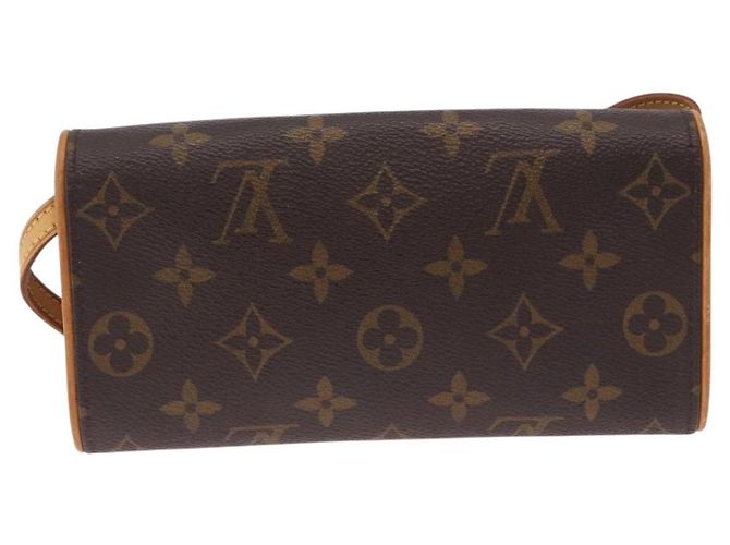LOUIS VUITTON Monogram Pochette Twin PM Shoulder Bag M51854 LV Auth 203072A Monograma - vista 2