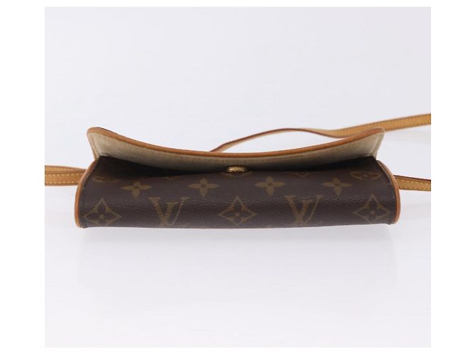 LOUIS VUITTON Monogram Pochette Twin PM Shoulder Bag M51854 LV Auth 203072A Monograma - vista 5