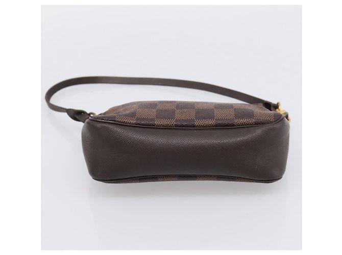 LOUIS VUITTON Damier Ebene Trousse Makeup Pouch N51982 LV Auth 201504A - vista 5
