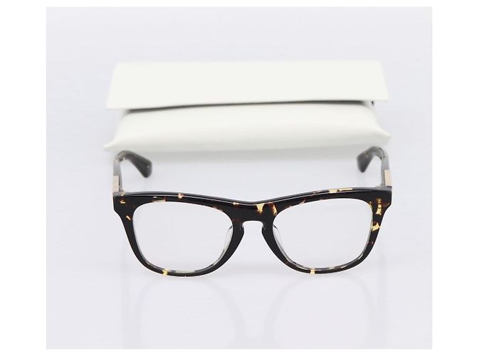 Occhiali da sole BURBERRY Plastica Marrone Tono Oro Auth BA15511 - vista 12