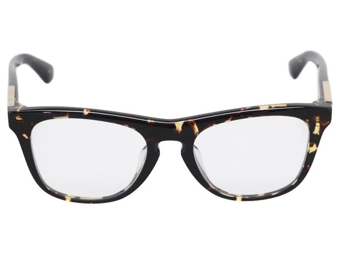 Occhiali da sole BURBERRY Plastica Marrone Tono Oro Auth BA15511 - vista 2