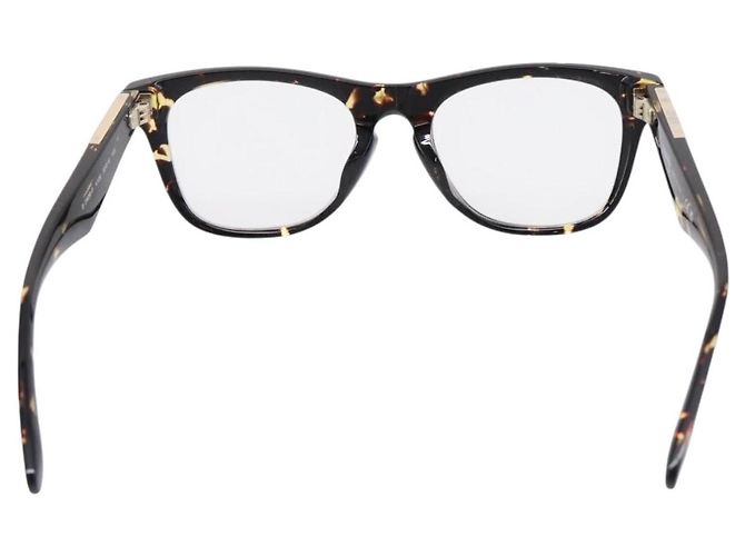 Occhiali da sole BURBERRY Plastica Marrone Tono Oro Auth BA15511 - vista 3