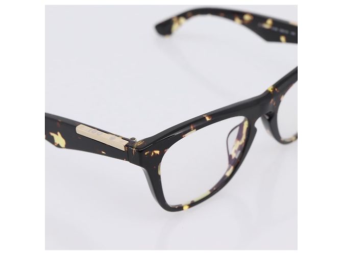 Occhiali da sole BURBERRY Plastica Marrone Tono Oro Auth BA15511 - vista 7