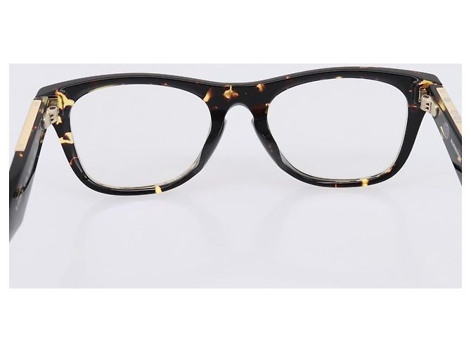 Occhiali da sole BURBERRY Plastica Marrone Tono Oro Auth BA15511 - vista 9