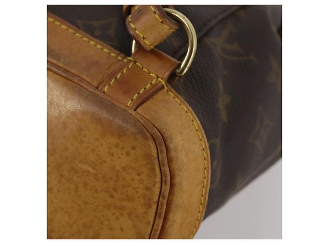 Zaino LOUIS VUITTON Monogram Montsouris PM M51137 LV Auth 202806 Monogramma - vista 16